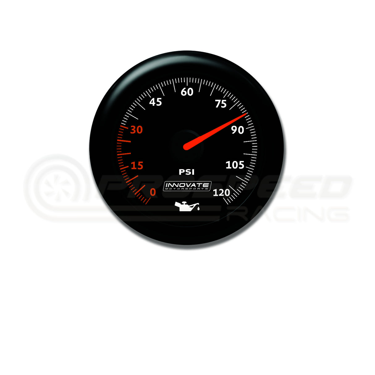 Innovate Motorsports MTX-A Analog Oil Pressure Gauge Kit