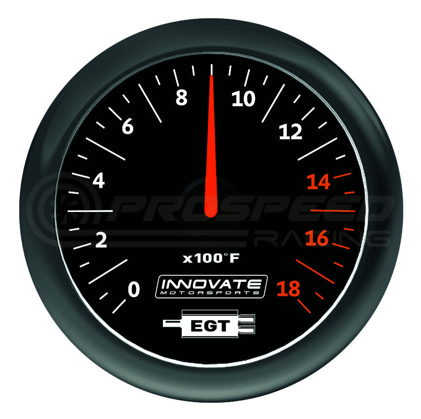Innovate Motorsports MTX-A Analog Exhaust Gas Temperature (EGT) Gauge Kit