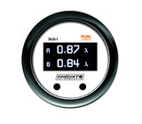 Innovate Motorsports DLG-1 Dual AFR Air/Fuel Gauge Kit