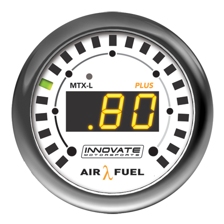 Innovate Motorsports MTX-L PLUS Digital Wideband AFR Air/Fuel Gauge Kit w/8ft Cable