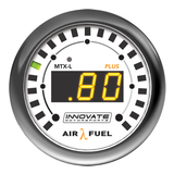 Innovate Motorsports MTX-L PLUS Digital Wideband AFR Air/Fuel Gauge Kit w/8ft Cable