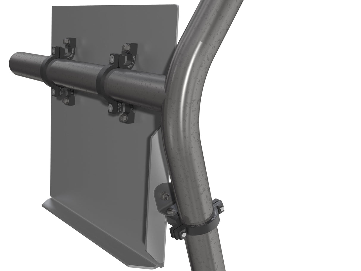 PE Racing Tube to Panel Mounting Bracket Clamp