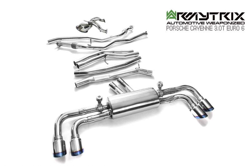 Armytrix Stainless Steel Valvetronic Cat Back Exhaust System