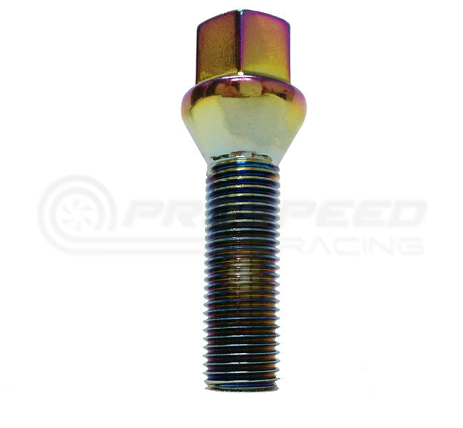 Mevius Lug Bolts Set of 20 - M14x1.25, 60 Degree Taper Head, 40mm Length