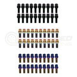 Mevius Lug Bolts Set of 20 - M12x1.5, 14mm Ball Head, 27mm Length
