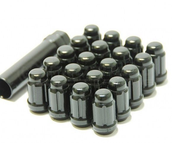 Muteki Short Closed End Steel Wheel Nuts M12 x 1.25