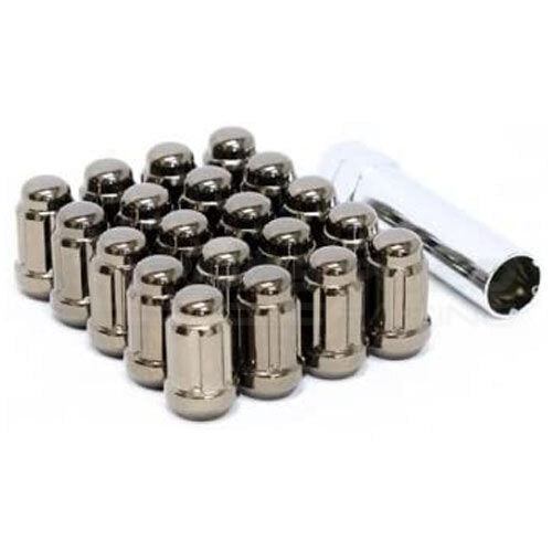 Muteki Short Closed End Steel Wheel Nuts M12 x 1.25