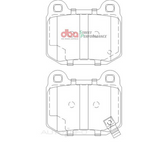 DBA T2 Slotted Front/Rear Rotors w/Hawk Performance Ceramic Pads