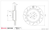 Brembo Sport TY3 Brake Rotor Pair