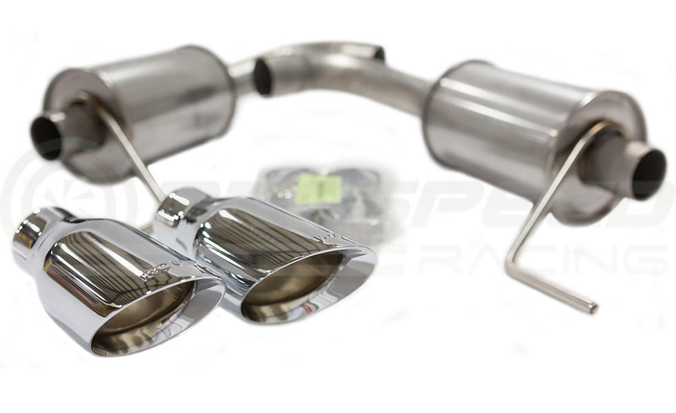 Roush Axle Back Exhaust w/Round Polished Tips