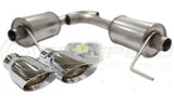 Roush Axle Back Exhaust w/Round Polished Tips