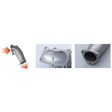 Tomei Expreme V2 Cast Turbine Outlet Dump Pipe