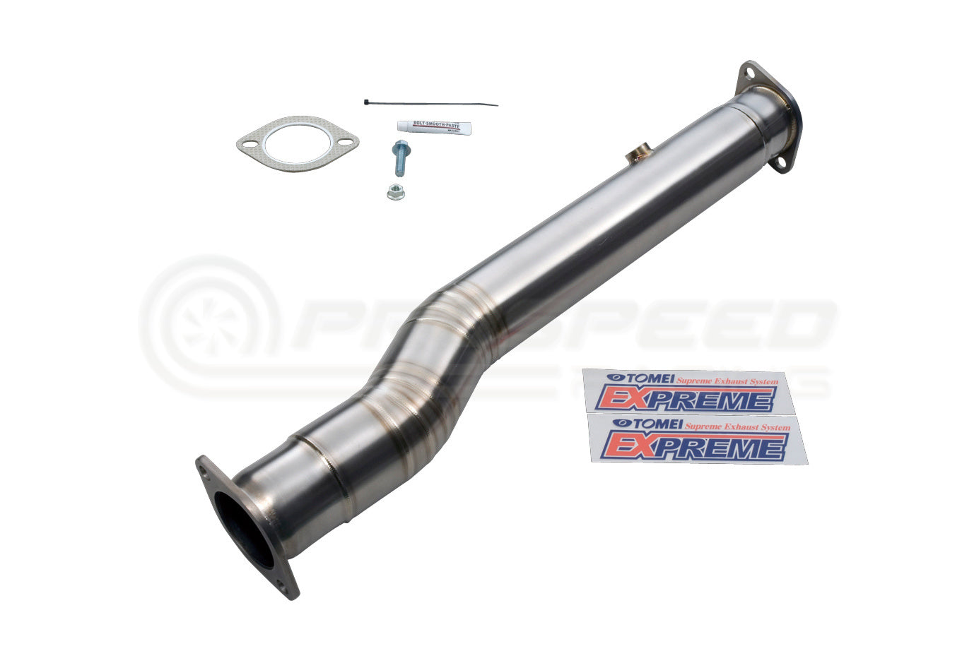 Tomei Expreme Titanium Catless Race Pipe - Mitsubishi Evo X