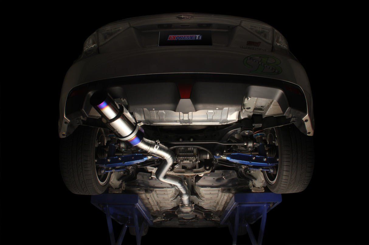Tomei Expreme 80mm Titanium Cat Back Exhaust Single Exit