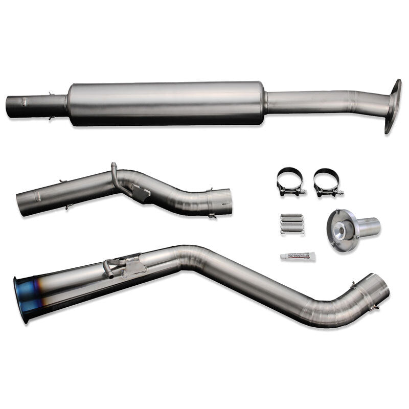 Tomei Expreme Type 60R Titanium Cat Back Exhaust Single Exit - Subaru BRZ/Toyota 86 12-21 440020