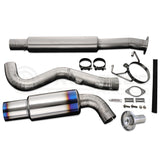 Tomei Expreme Type 80 Titanium Cat Back Exhaust Single Exit - Subaru BRZ/Toyota 86 12-21 440021 