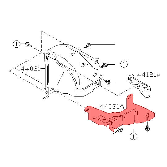 Subaru Genuine OEM Turbocharger Lower Heat Shield