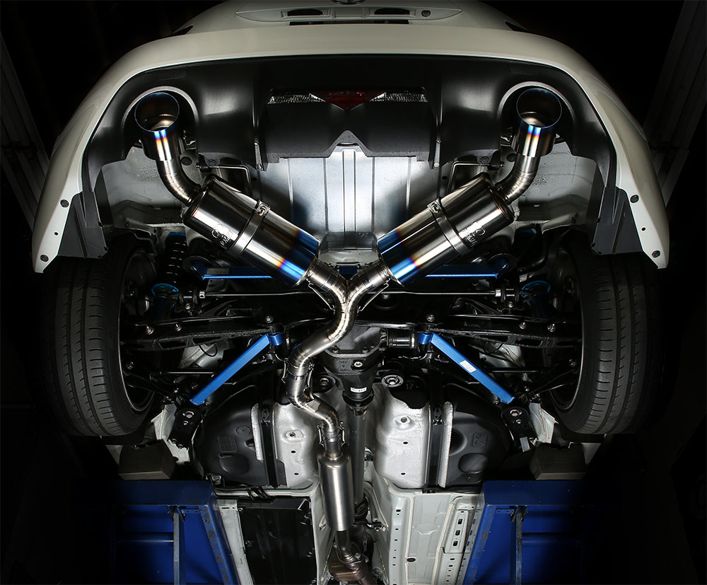 Tomei Expreme Titanium Cat Back Exhaust Dual Exit
