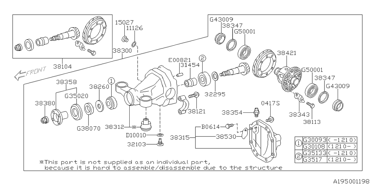 Subaru Genuine Drain Plug Gasket