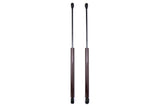 OLM Carbon Fibre Hood Struts - Red/Black Kevlar Wrapped