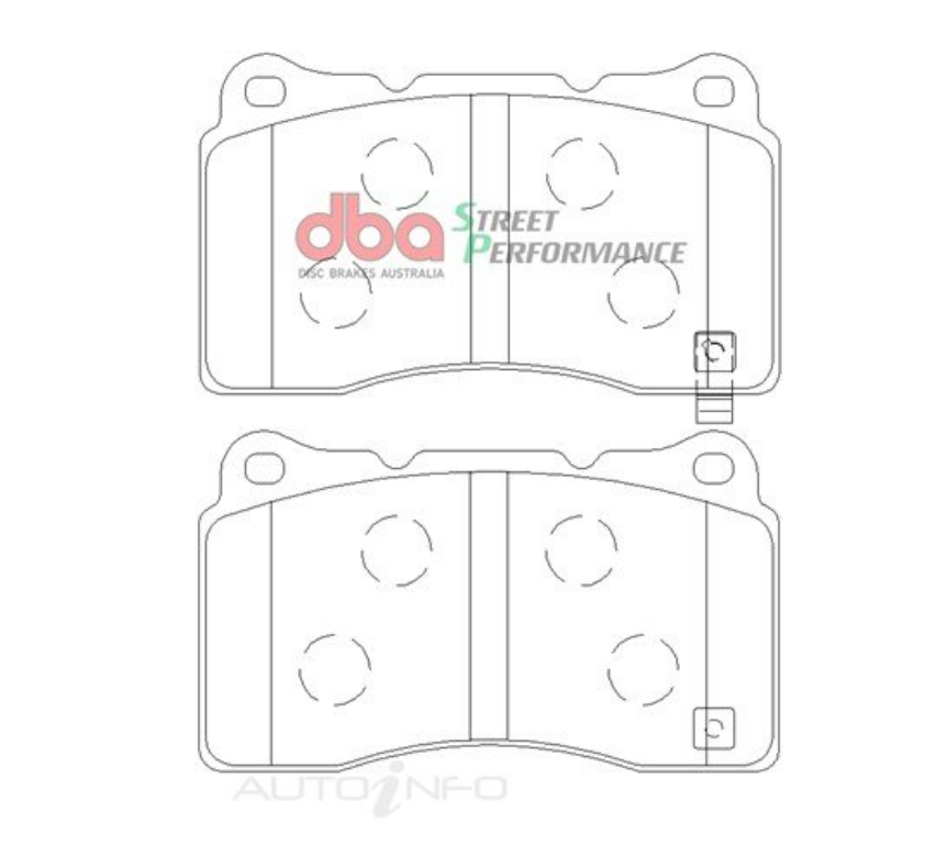 DBA T3 4000 Slotted Front Rotors w/Hawk Performance DTC-30 Pads