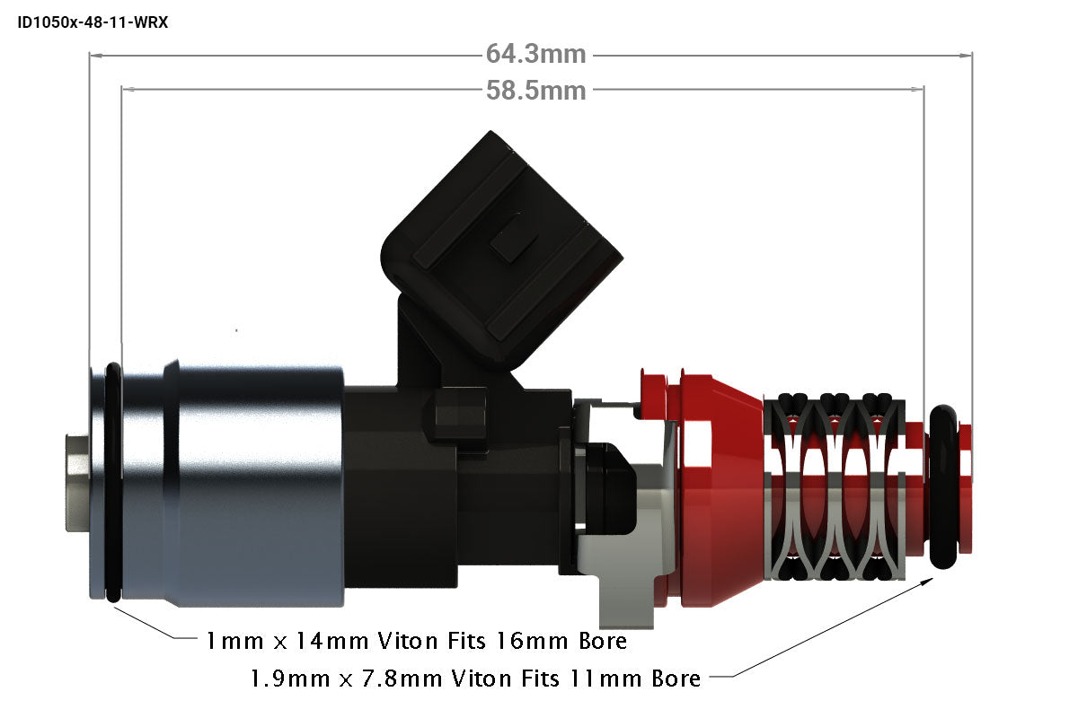Injector Dynamics ID1300-XDS Direct Fit Injectors Set of 6