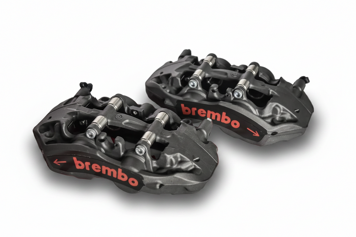 Brembo Pista 4 Piston Rear Big Brake Kit - 328x28x54a 2-Piece Rotor