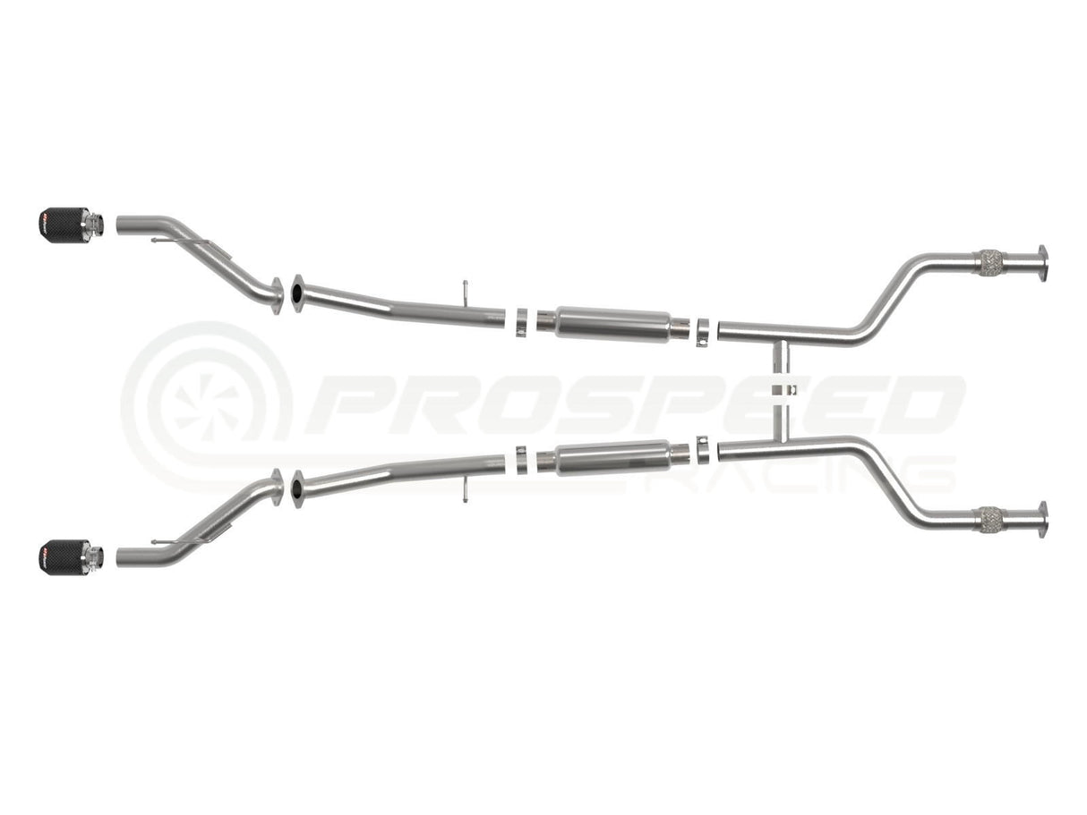 aFe Takeda Dual 2.5" Cat Back Exhaust