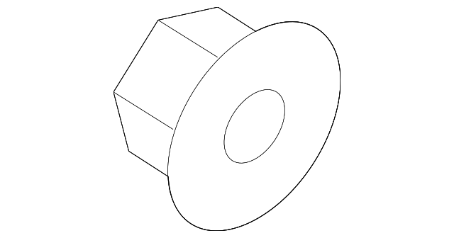 Mitsubishi Genuine Exhaust Manifold Nut SINGLE