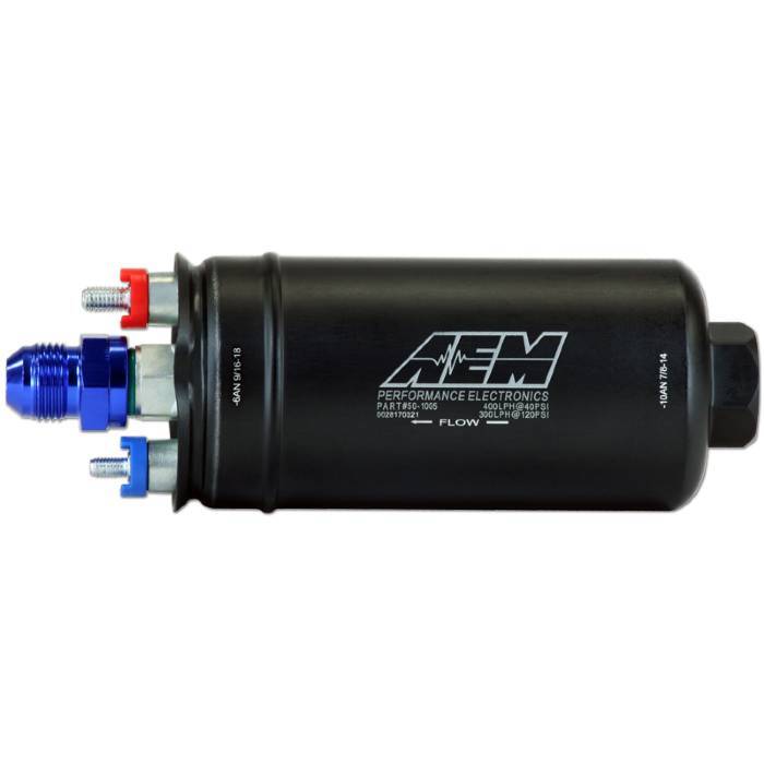 AEM 400LPH Inline High Flow Fuel Pump