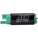 AEM 340LPH E85-Compatible High Flow In-Tank Fuel Pump (Offset Inlet)