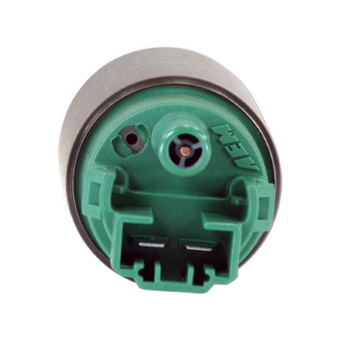 AEM 340LPH E85 High Flow In-Tank Fuel Pump (65mm, Hooks, Offset Inlet)