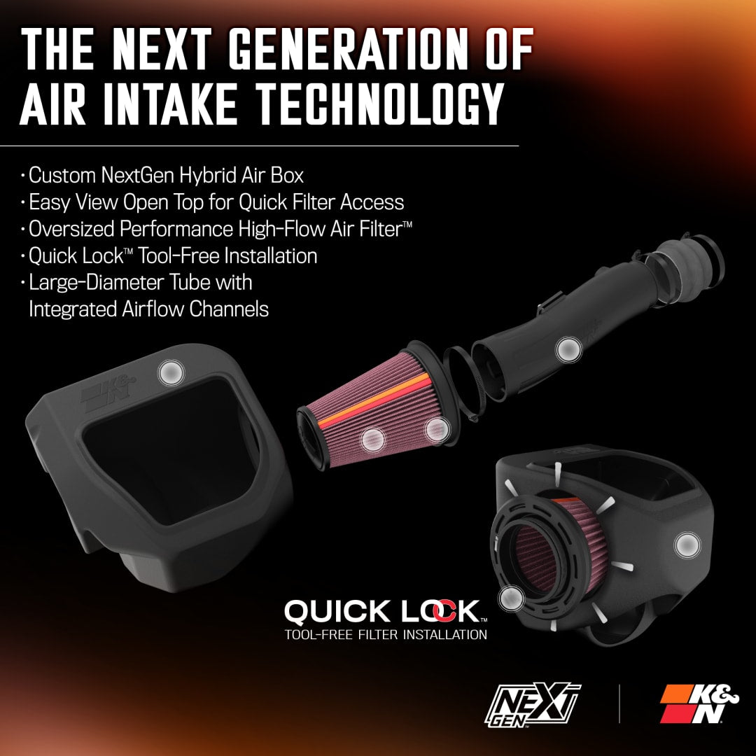K&N NextGen Cold Air Intake System