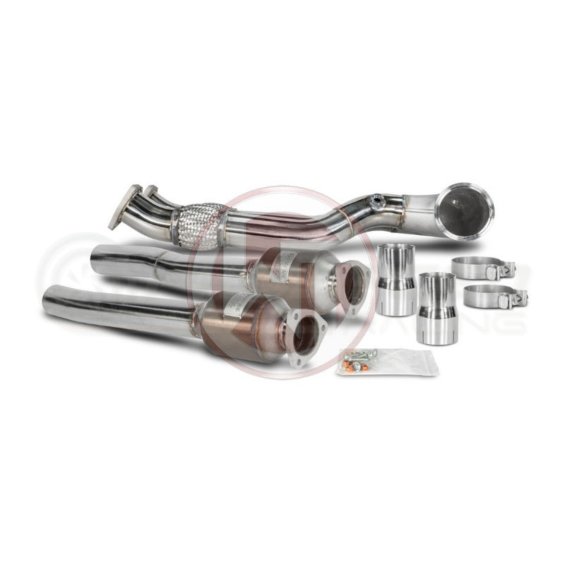 Wagner Tuning Catless Downpipe w/Cat Pipes - Audi TTRS 8S/RS3 8V 17+ 500001028 | Pro Speed Racing