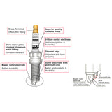 HKS Super Fire Racing Spark Plug Set of 4 - M45HL Type (Heat Range #9)