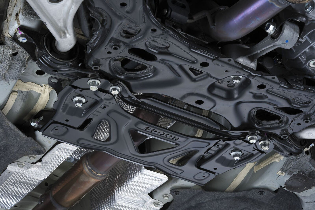 Spoon Sports Front Subframe Brace Stiff Plate