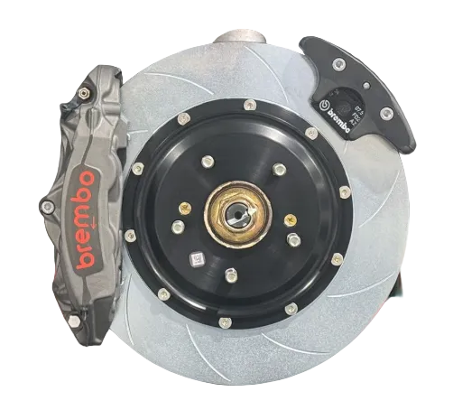 Brembo Pista 4 Piston Rear Big Brake Kit - 345x28x54a 2-Piece Rotor