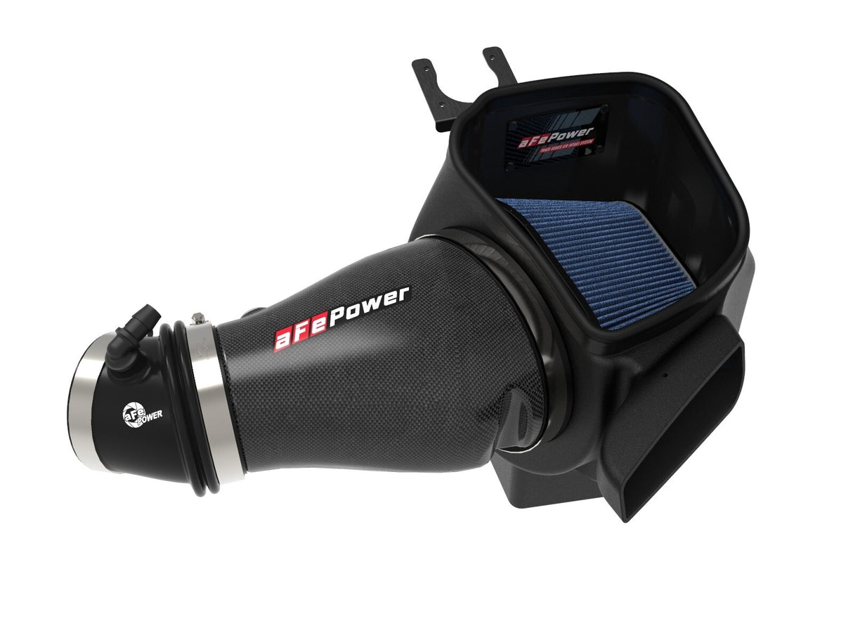AFE Polished Carbon Fibre Intake w/Wet Filter