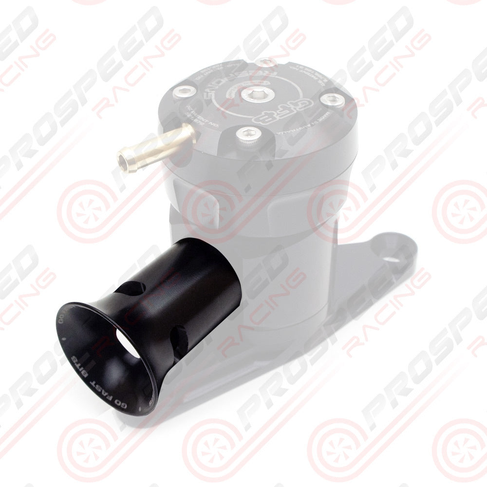 GFB Whistling Trumpet for GFB Response/Deceptor Pro BOV Black - Suits High Boost