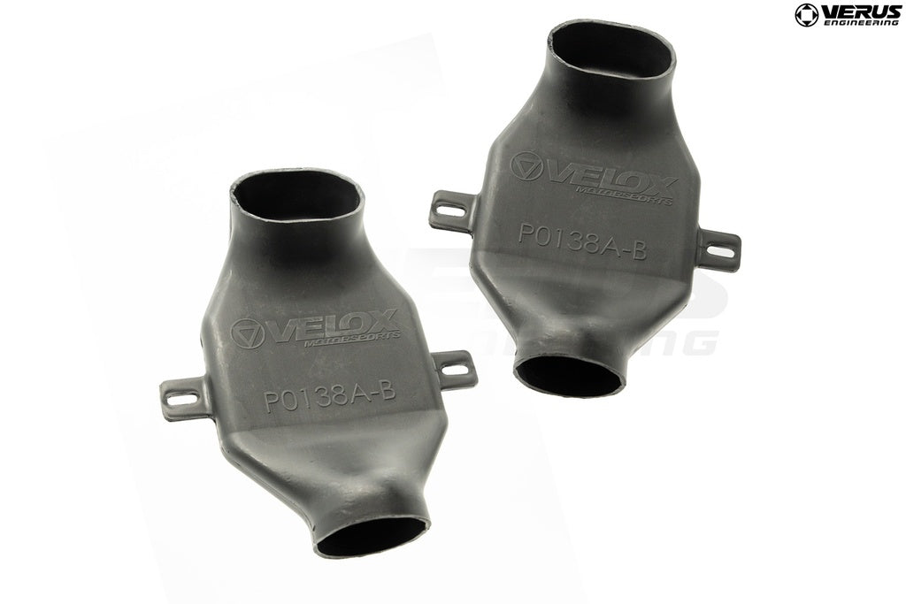 Verus Engineering Pancake Duct Set, 3" Inlet, 2.5" Outlet