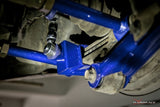 Hardrace Hardened Rubber Rear Adjustable Arm Set Black - Subaru WRX/STI 92-07/FXT SF, SG