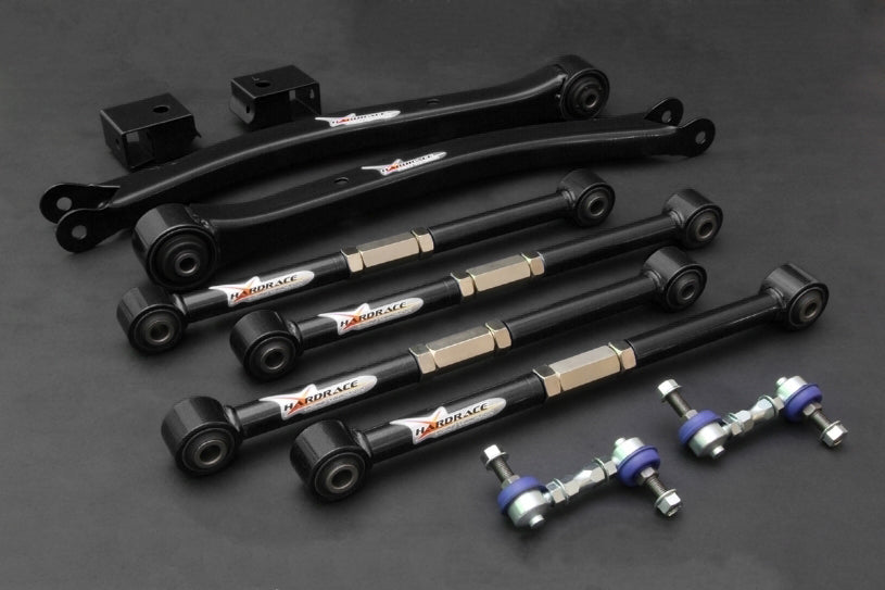 Hardrace Rear Adj Arms Rubber - Black ED Coated