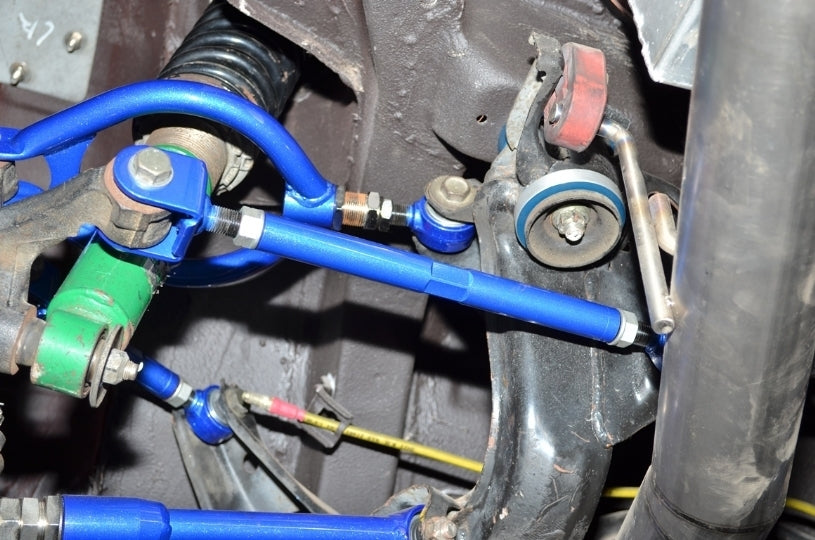 Hardrace Rear Toe Control Arm - Black ED Coated