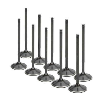 Supertech Black Nitrated Intake Valves +0.65mm Set of 10