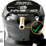 GFB Replacement 4AN Vacuum Fitting for Mach 2/Hybrid/Respons/Deceptor Pro BOV