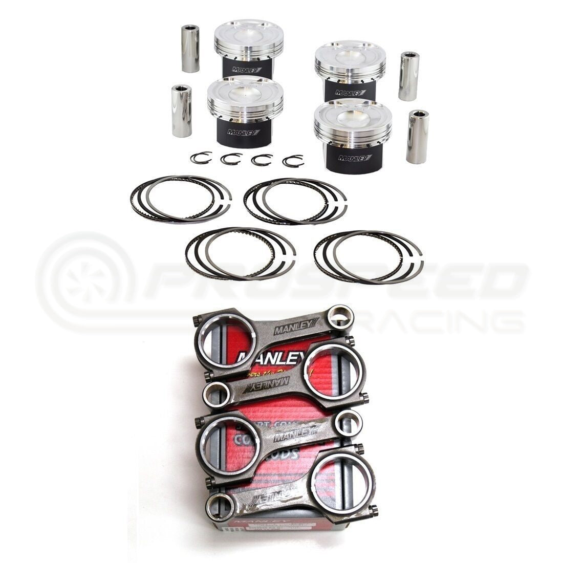 Manley Forged Pistons and Rods suit Ford Focus RS 2016+