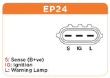 Jaylec 12V 110A Alternator - 165mm