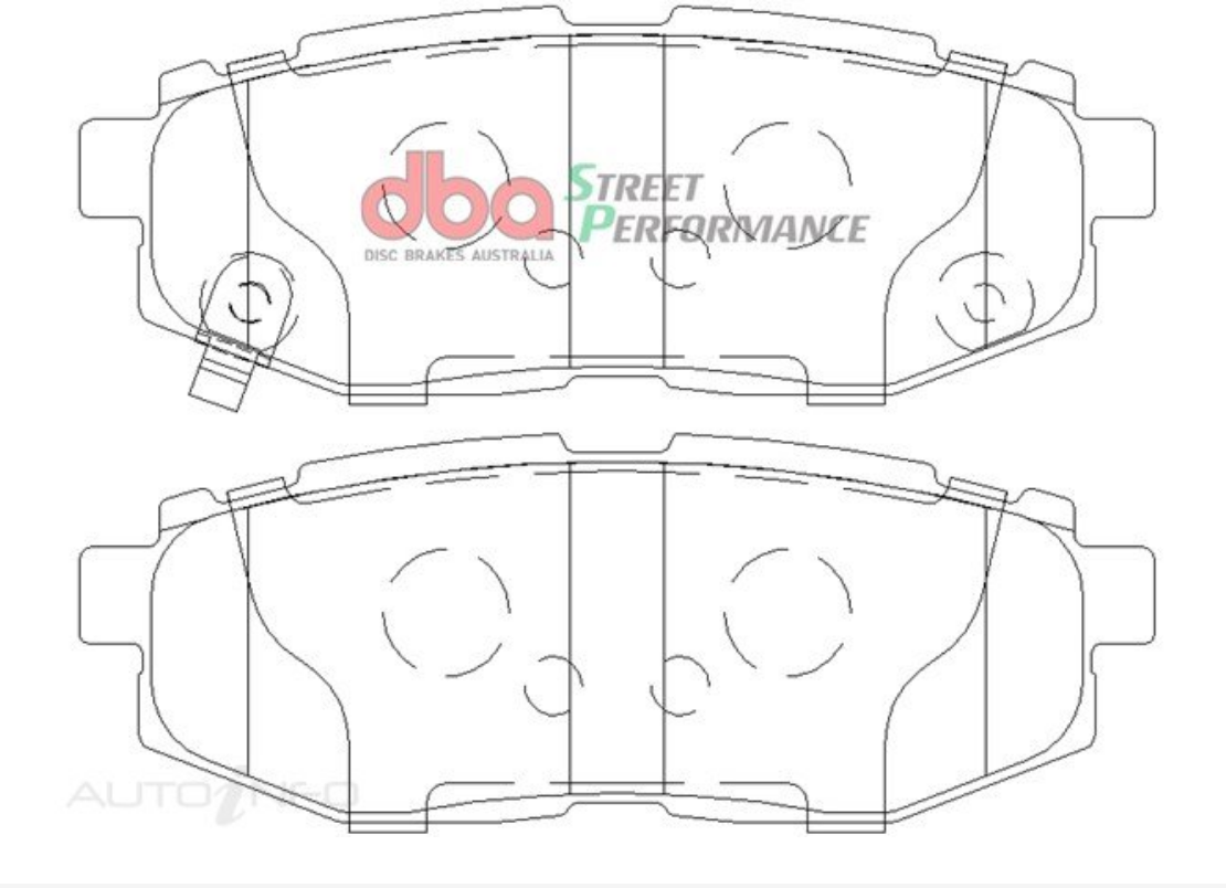 DBA T2 Slotted Front/Rear Rotors w/DBA Street Performance Pads - Subaru BRZ 12-21, 22+/Toyota 86 GTS 12-21