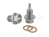 Skunk2 Titanium Magnetic Engine/Transmission Oil Drain Plug Set M14x1.5 - Honda 657-05-1000 | PSR