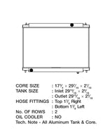 CSF Racing 2-Row 52mm Race Spec Aluminium Radiator